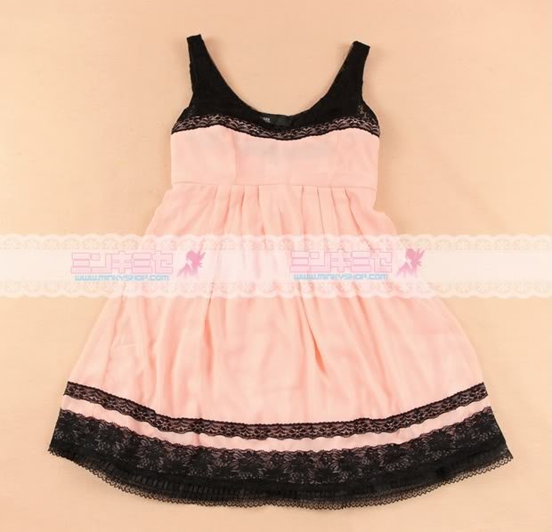 Sleeveless Lace Maid Dress